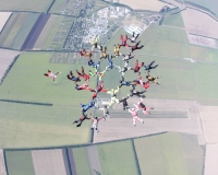 Национальный Рекорд Украины по парашютной групповой акробатике
