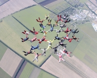 Национальный Рекорд Украины по парашютной групповой акробатике